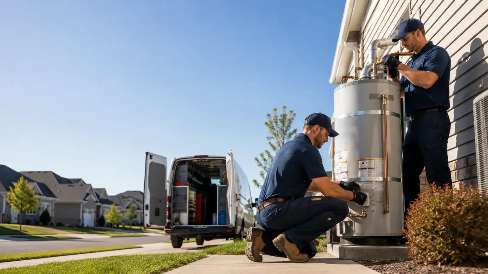 Water Heater Installation in East Andover, ME